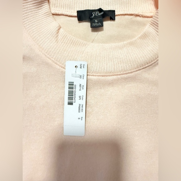 J. Crew Light Peach Women's Sweatshirt Size S - Picture 3 of 6